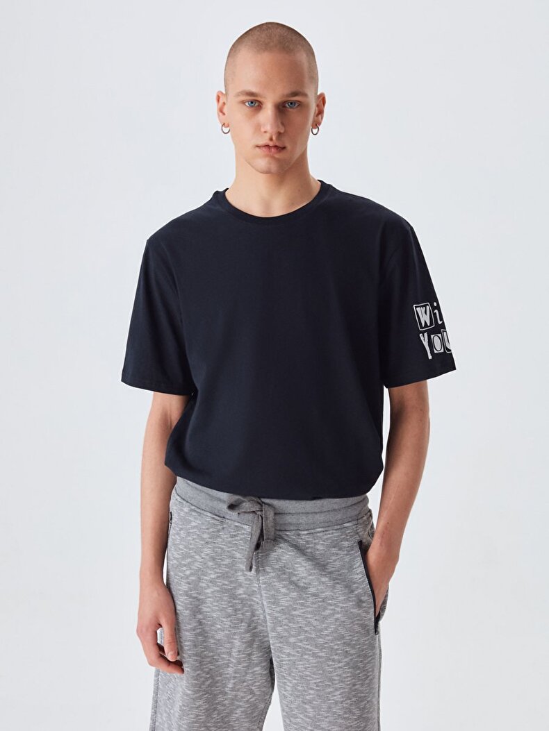 Knitted Anthracite Shorts