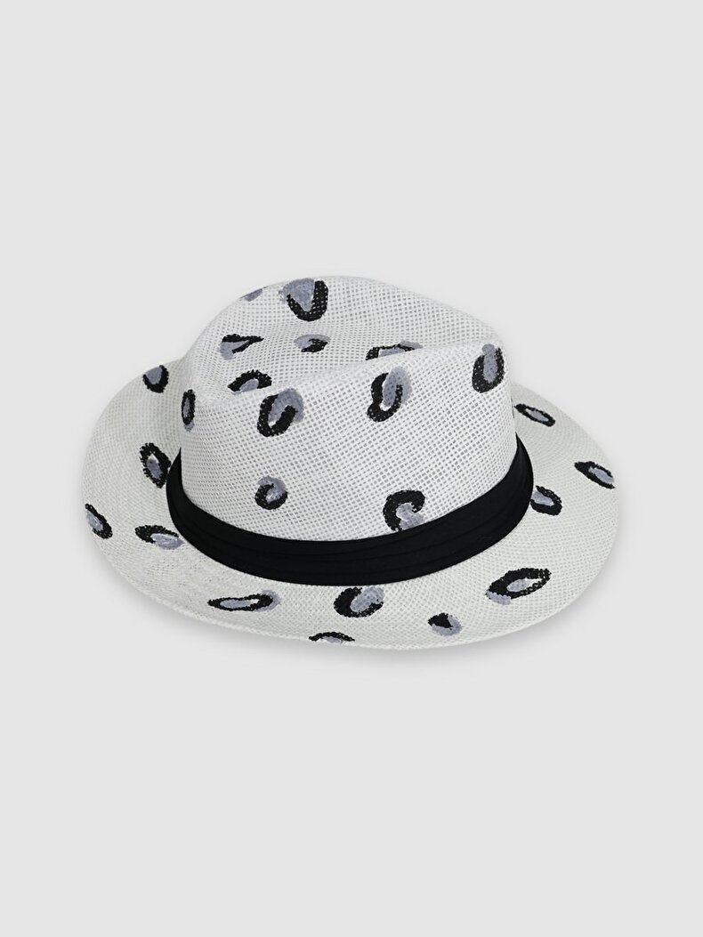 LTB Hasır Beyaz Şapka. 2