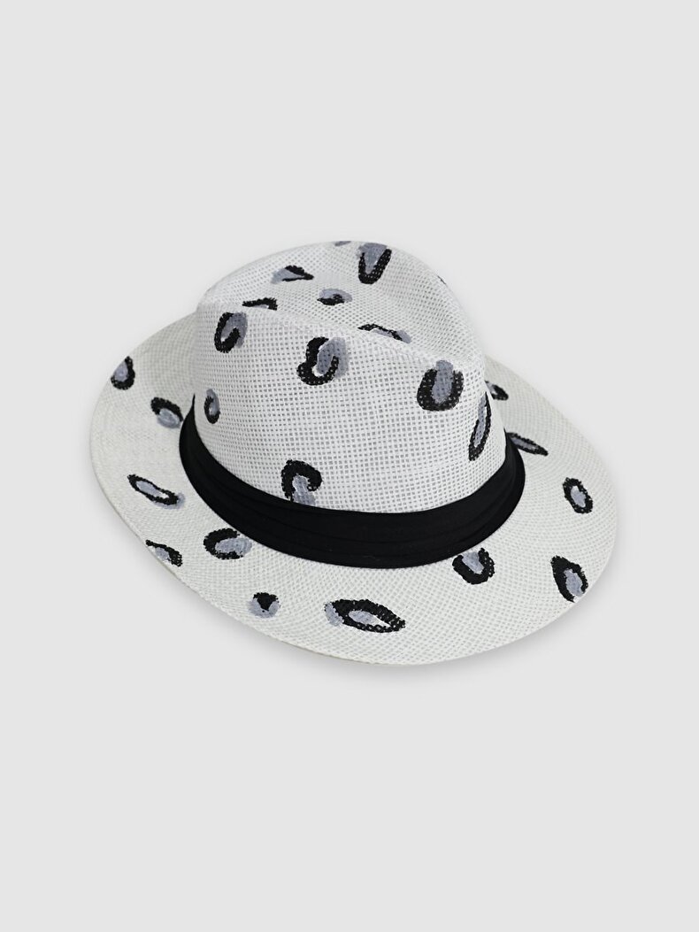 LTB Hasır Beyaz Şapka. 4