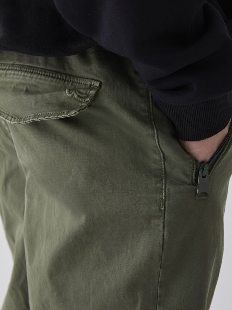 LTB Slim Fit Jogger Bel Yeşil Pantolon. 5