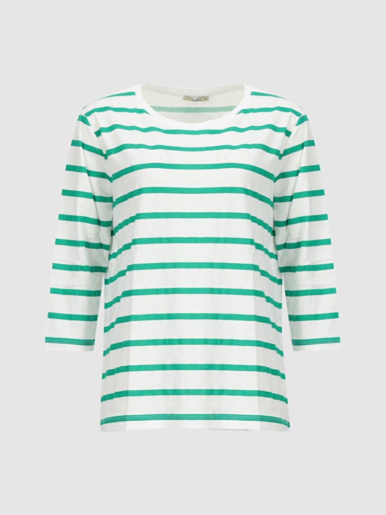 Striped Print Sweatshirt