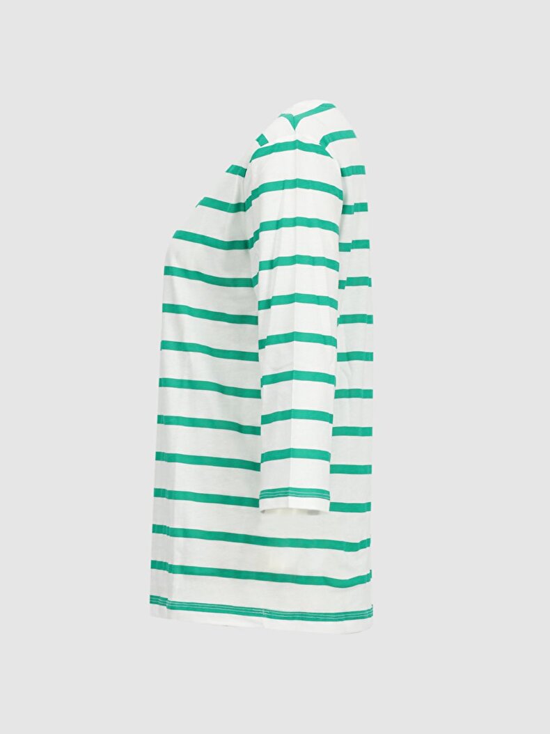 Striped Print Sweatshirt