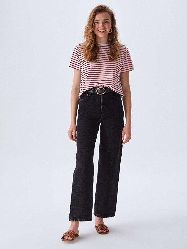 Striped Print T-shirt