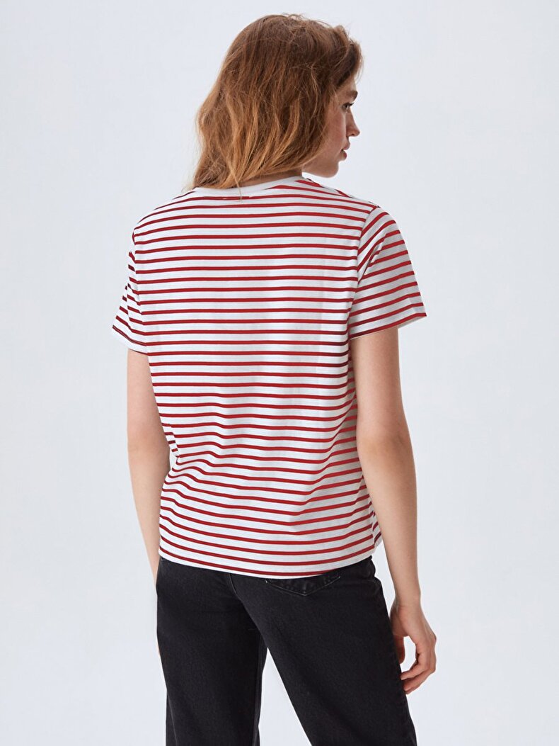 Striped Print T-shirt