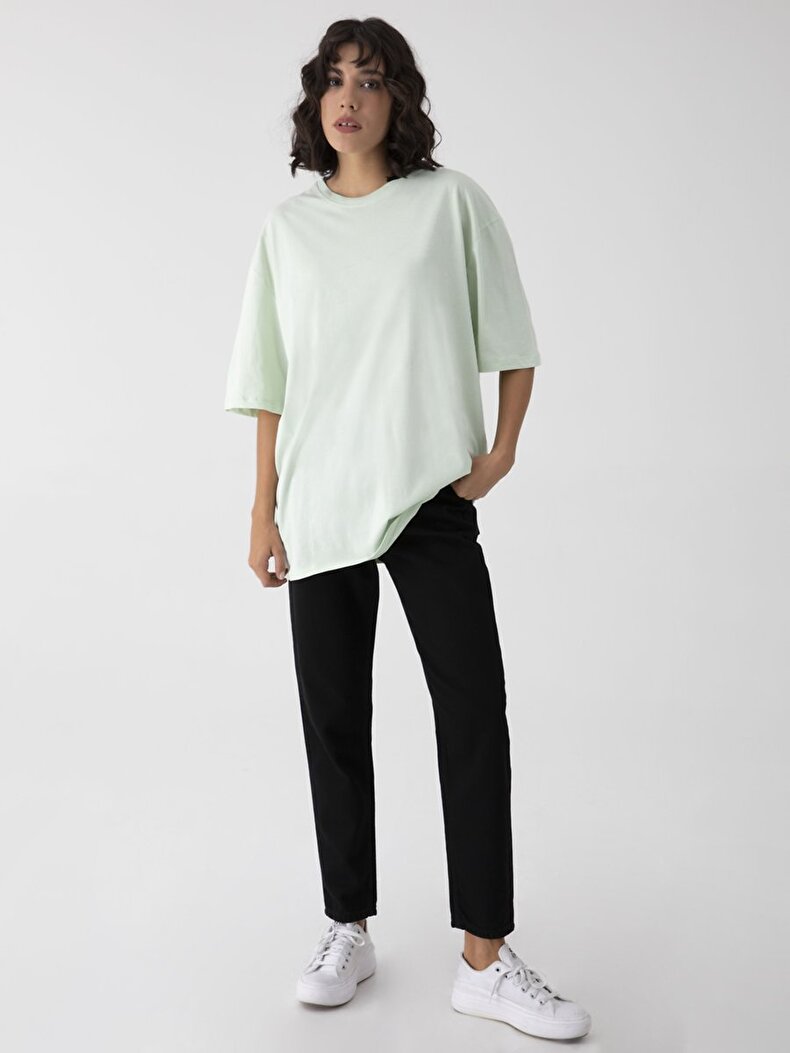 Oversized Grün T-shirt