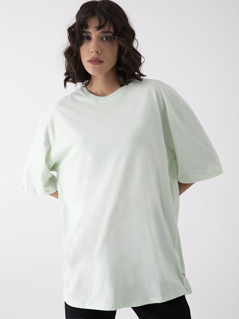 Oversized Grün T-shirt