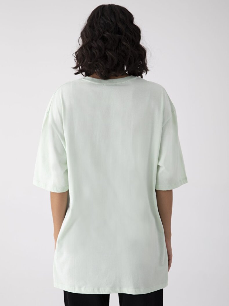 Oversized Grün T-shirt