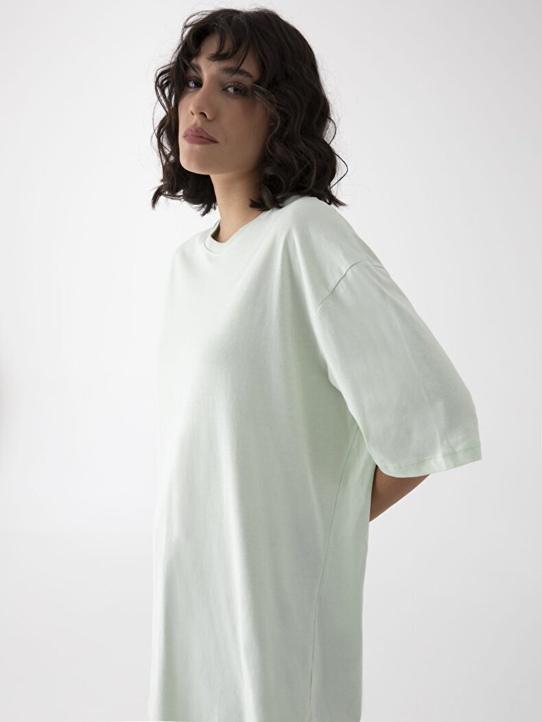 Oversized Grün T-shirt