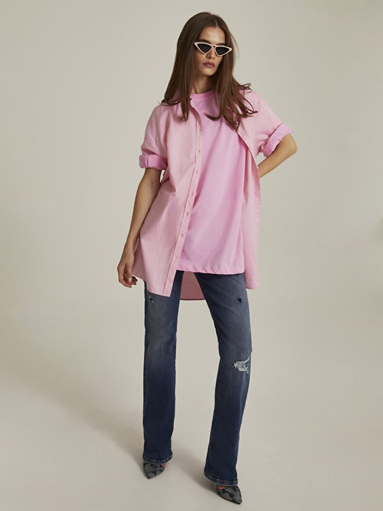 Oversized Pink T-shirt