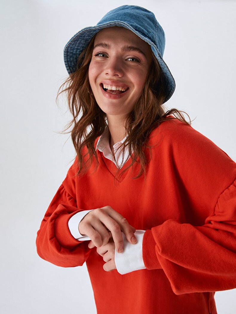 Rot Sweatshirt