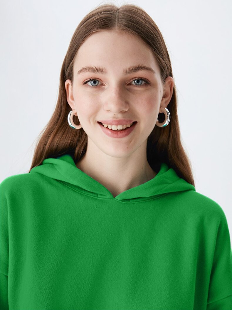 Grün Sweatshirt