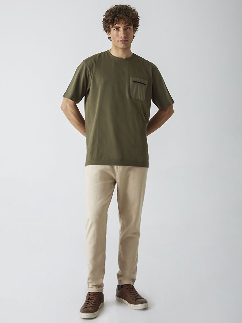 With Patch With Pockets Grün T-shirt With Patch With Pockets Grün T-shirt