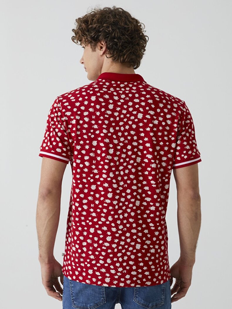 Pattern Polo T-shirt