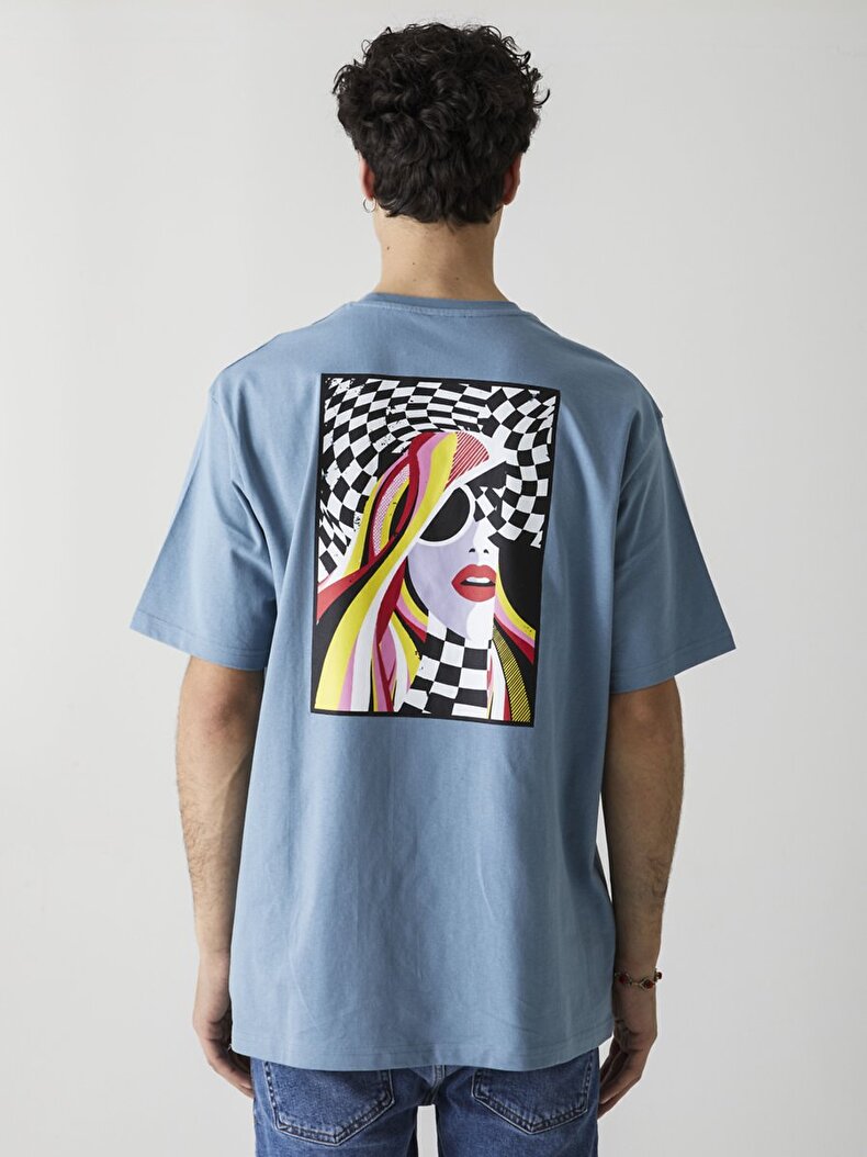 Graphic Print With Print T-shirt