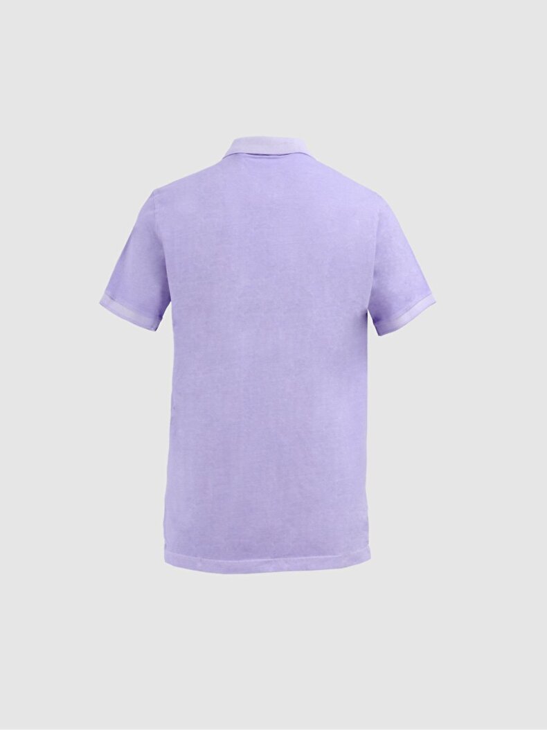 Bleached Polo Lilac T-shirt