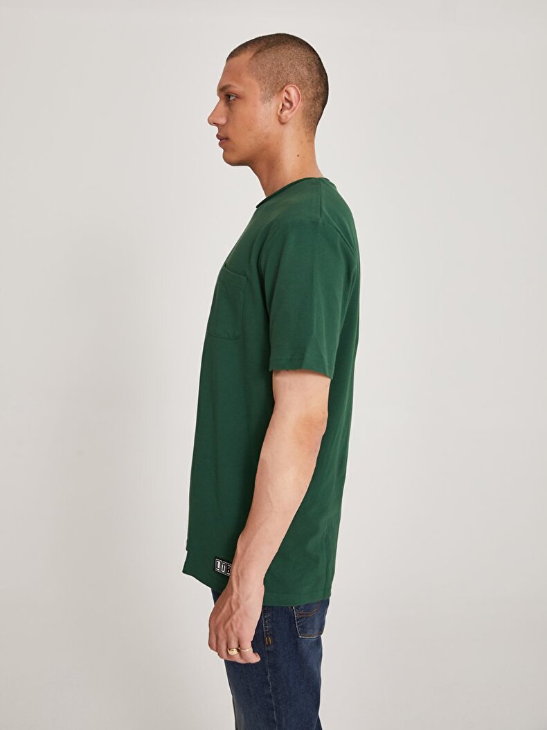 With Pockets Green T-shirt