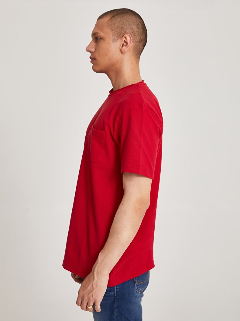 With Pockets Red T-shirt