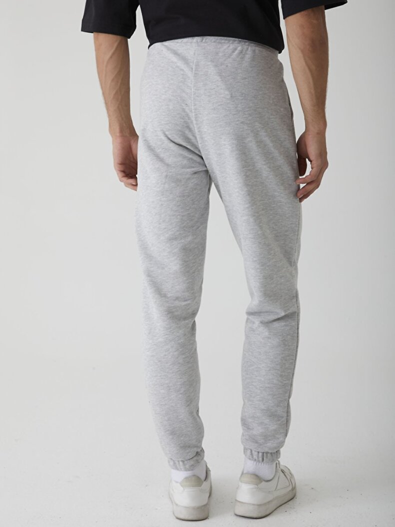 Contrast With Patch Grey Tracksuit