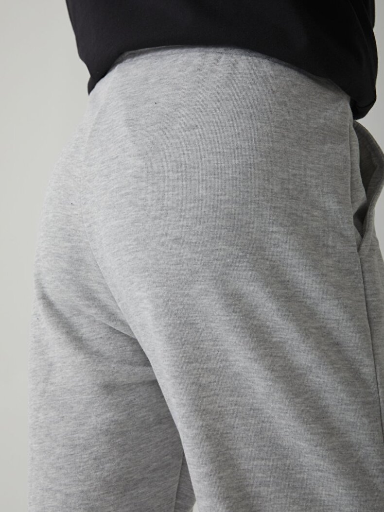 Contrast With Patch Grey Tracksuit