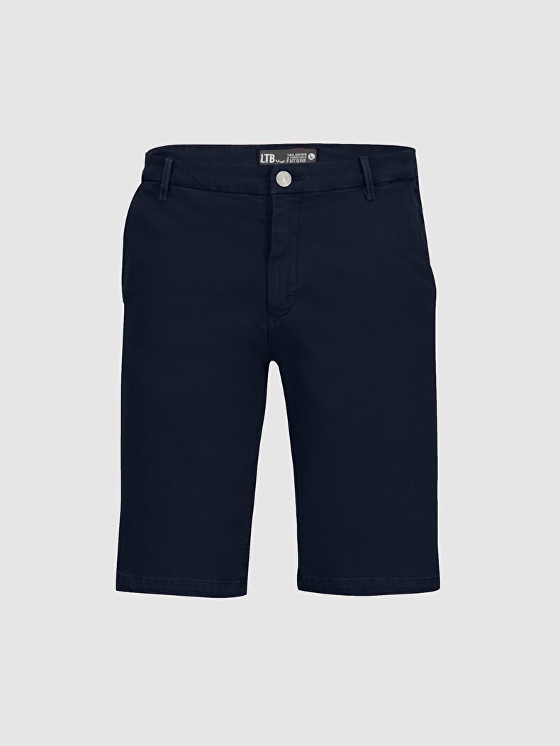 Chinos Dunkelblau Bermuda