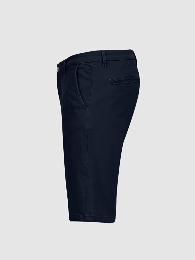 Chinos Dunkelblau Bermuda