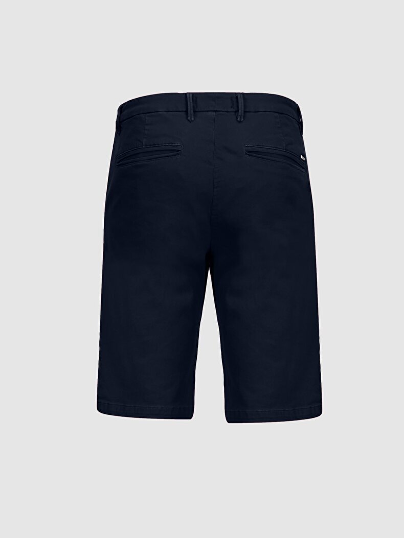 Chinos Dunkelblau Bermuda