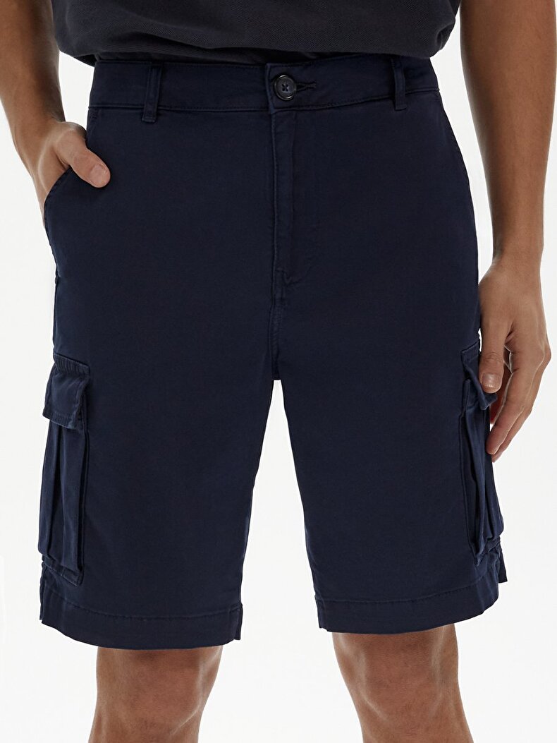 Cargo Navy Shorts