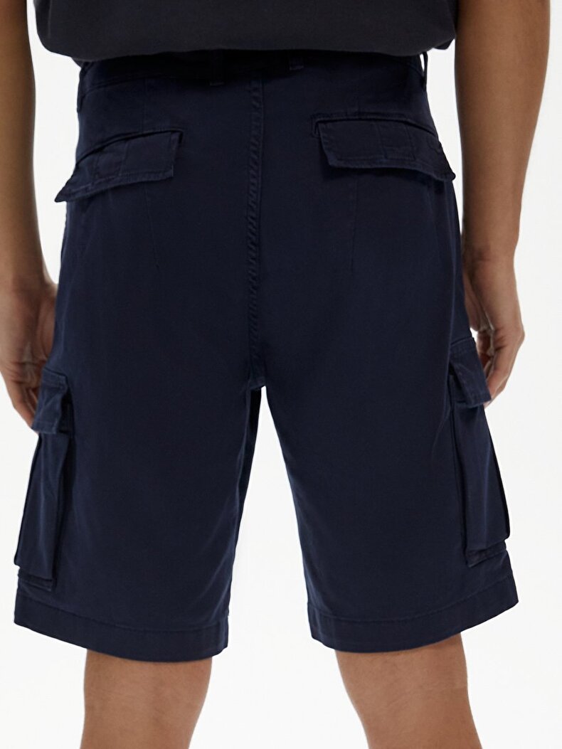 Cargo Navy Shorts