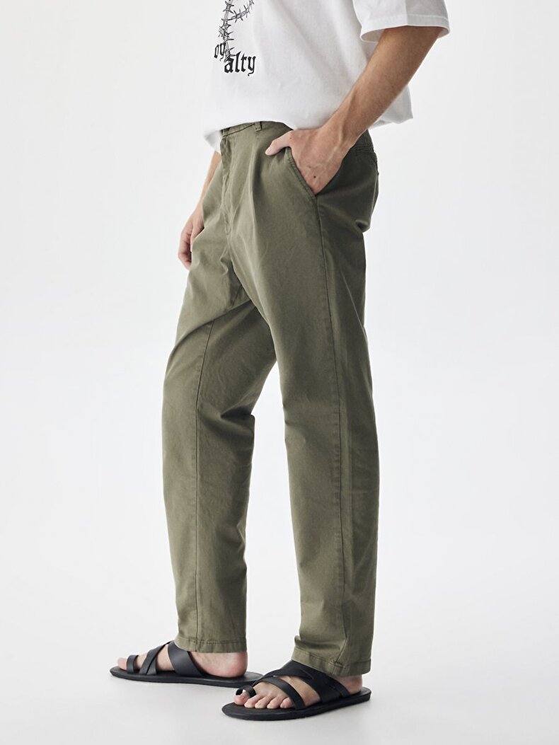 Chinos Green Trousers