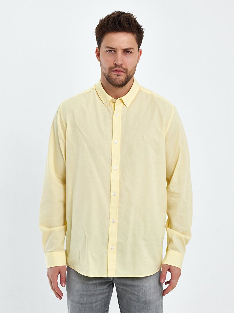 Classic Collar Long Sleeve Shirt