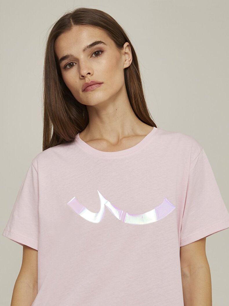 Shiny Ltb Logo Pink T-shirt