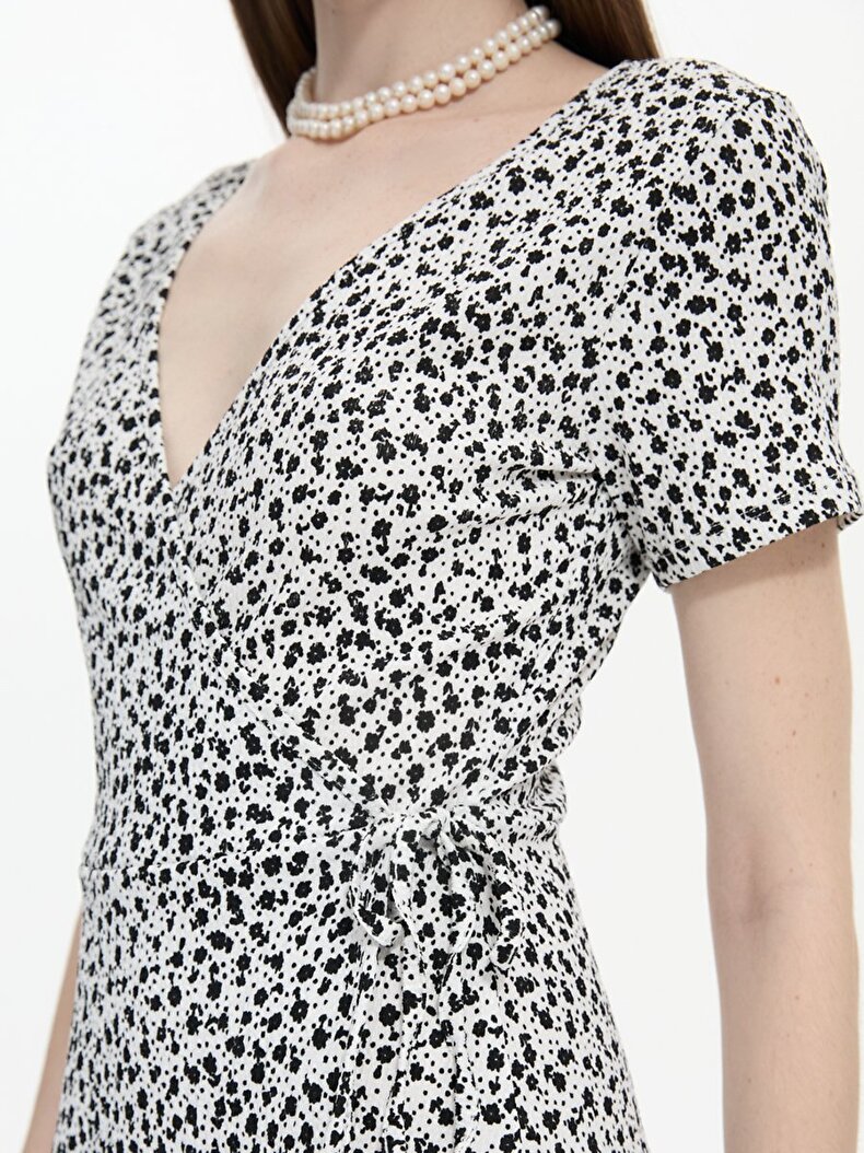 Pattern Short Creme Klei̇d