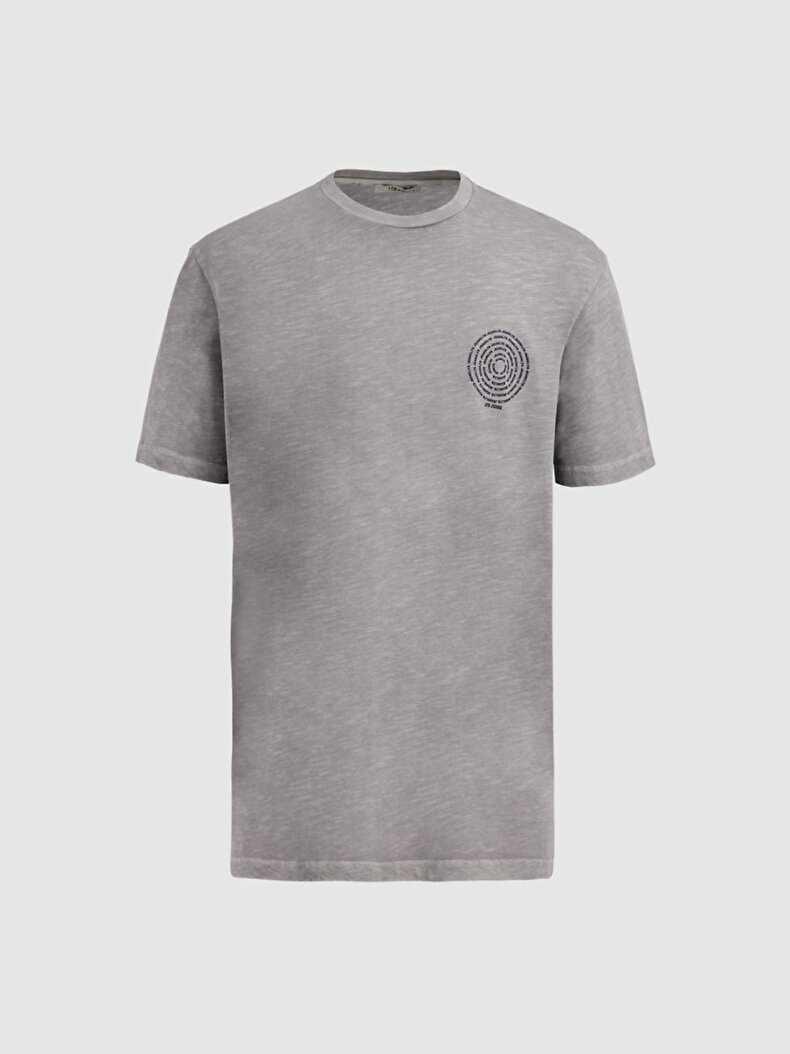 Print Written Grey
