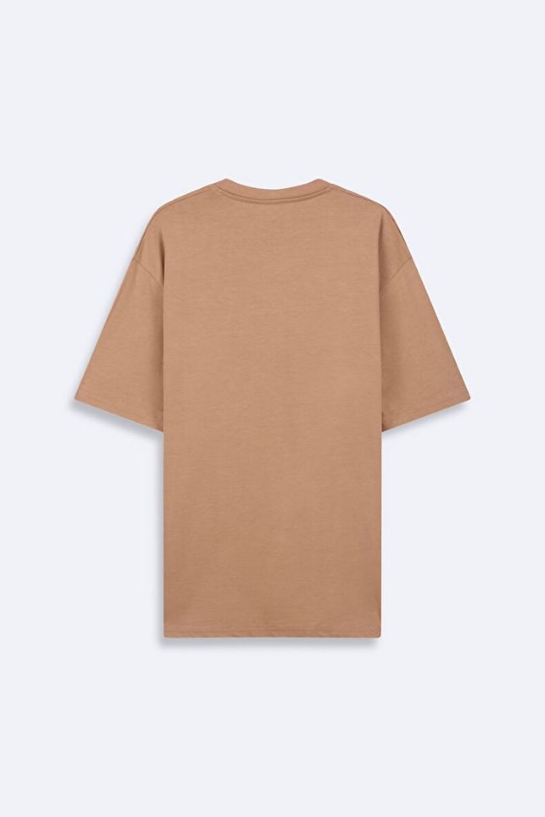 Oversıze Pembe T-shırt