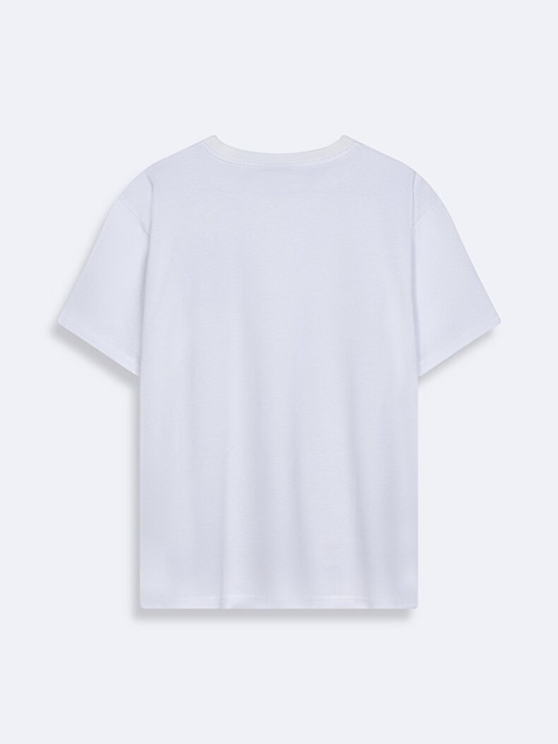 Print White T-shirt