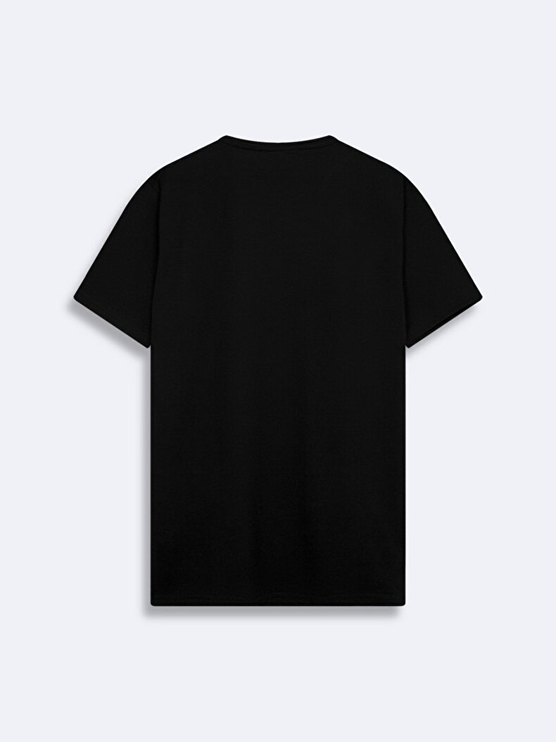 With Pockets Black T-shirt
