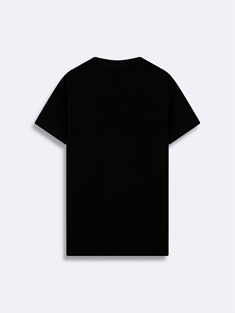 Basic Slim Fit Black T-shirt