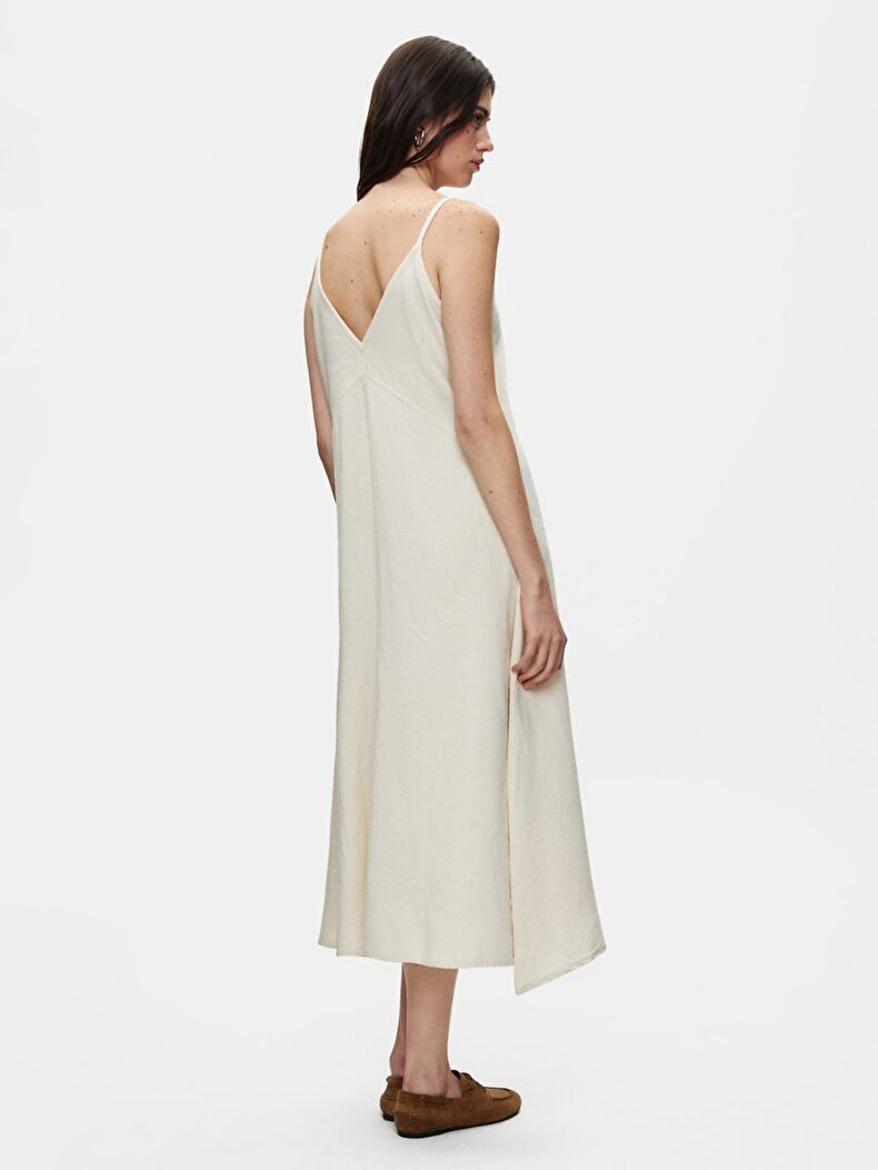 Beige Dress