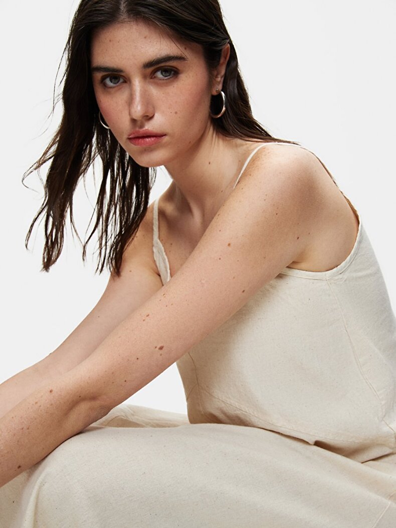 Beige Dress