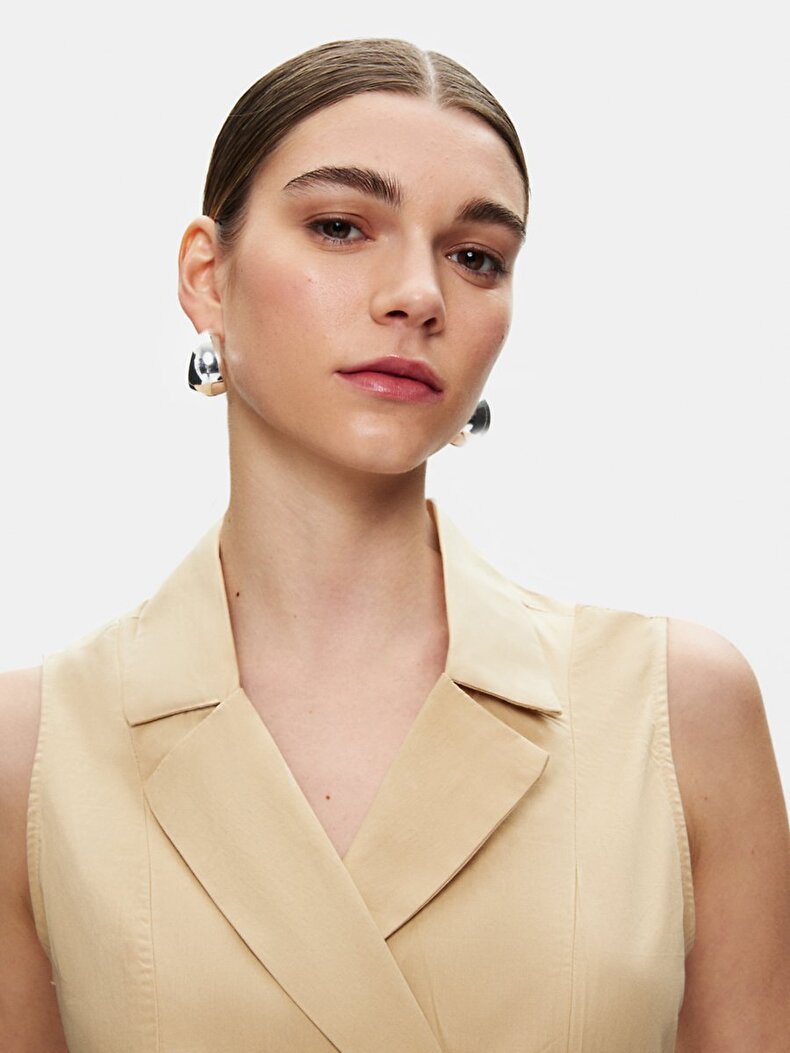 Beige Dress