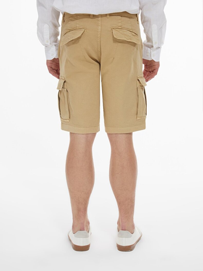 Beige Shorts