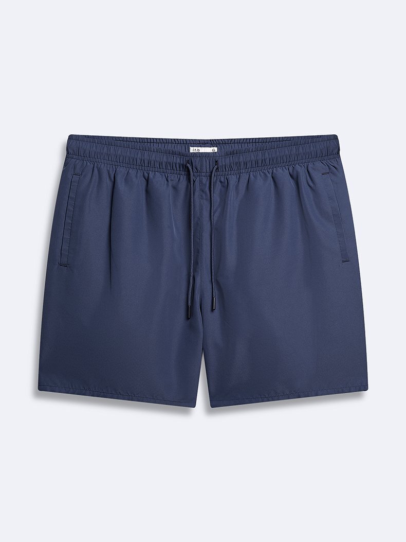 Basic Woven Green Sea Shorts