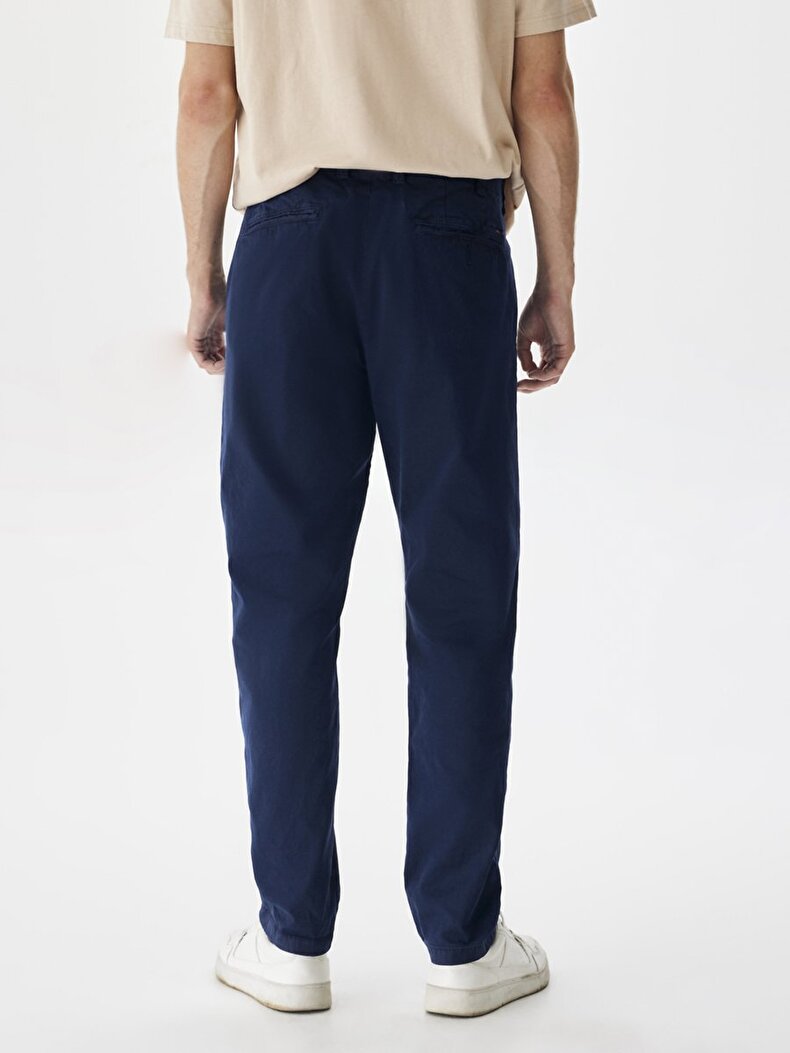 Basıc Gabardin Regular Lacivert Pantolon