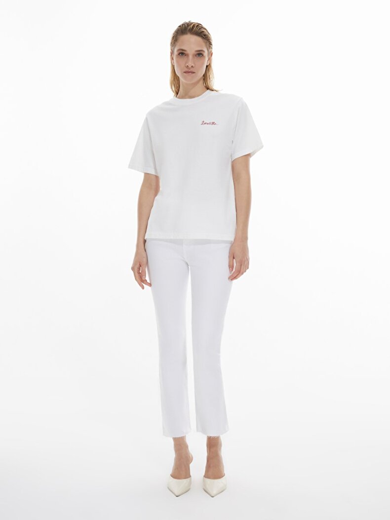 Print White T-shirt