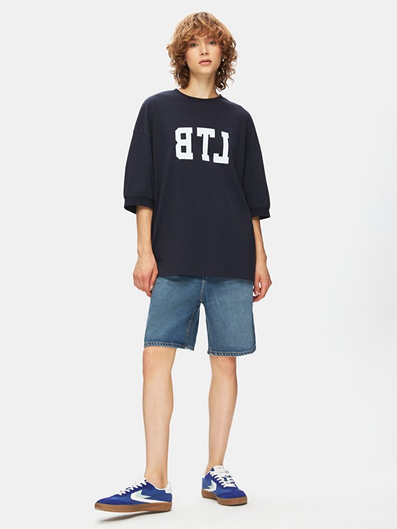 Lacivert T-shırt