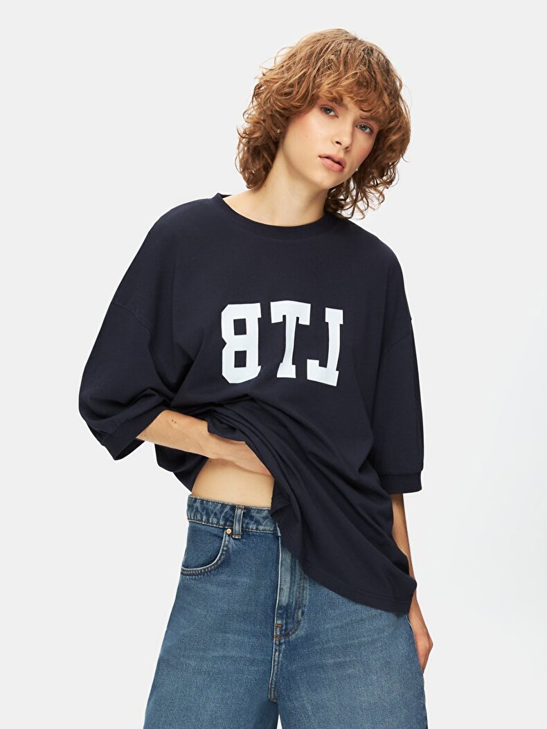 Lacivert T-shırt