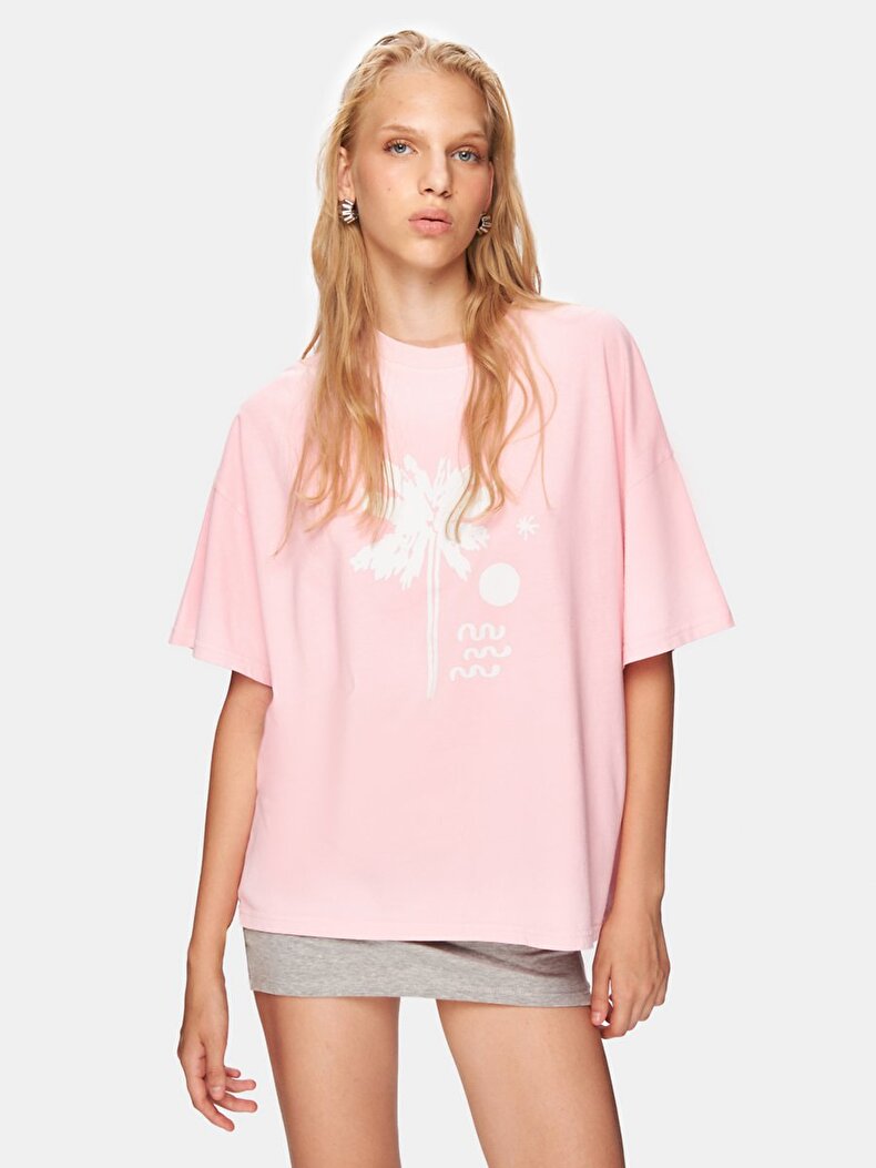 Pembe T-shırt