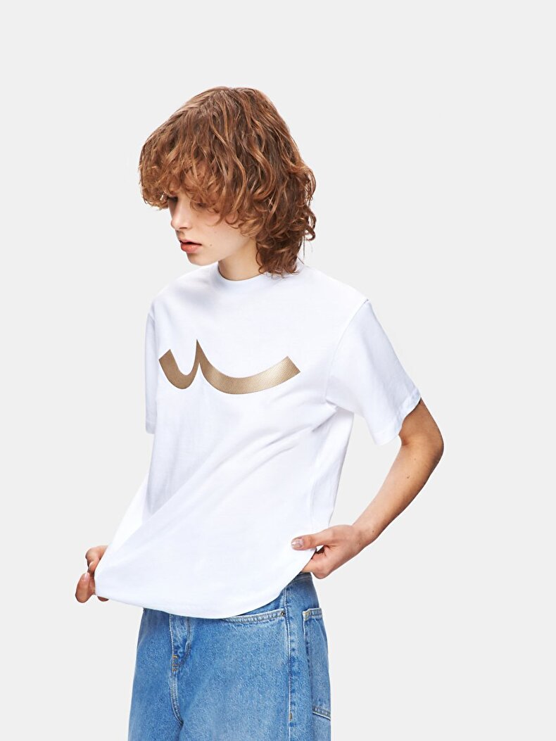 Regular Beyaz T-shırt