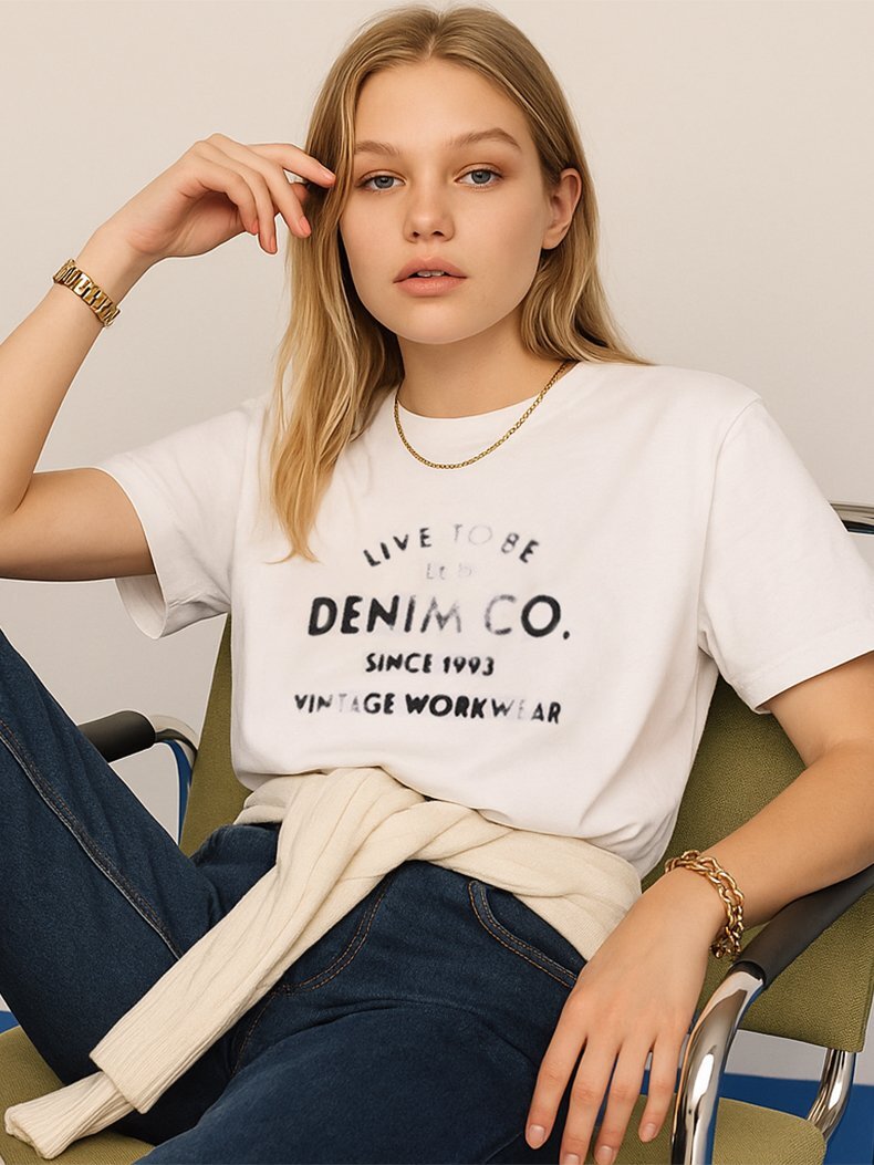 Regular White T-shirt