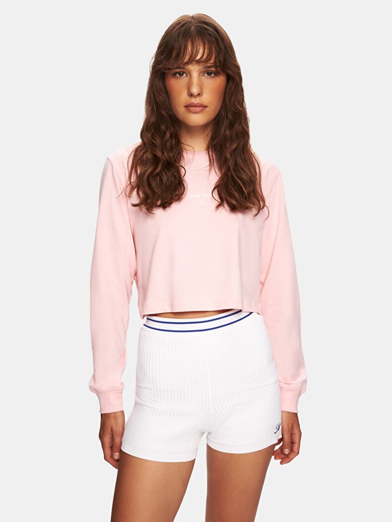 Pembe Sweatshırt